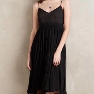 HD in Paris Mariana black strap dress